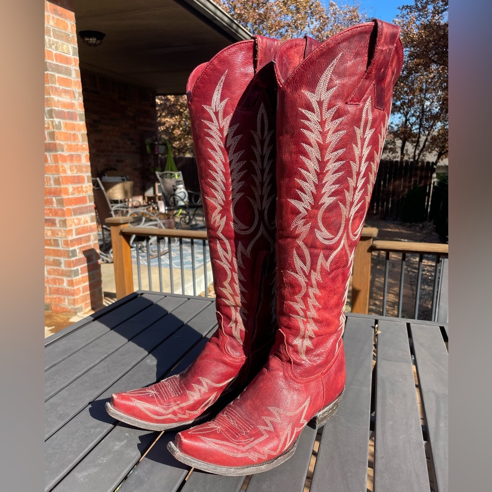 Red Old Gringo Boots